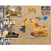 Alloy 2.4Ghz 8 Channel Kids RC Excavator Engineering Vehicle